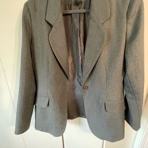 Blacker Gray Women's Herringbone Blazer